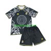 Billiga Fotbollströjor Real Madrid Versace Edition Barn Hemma tröja Svart 2024/25 Kortärmad